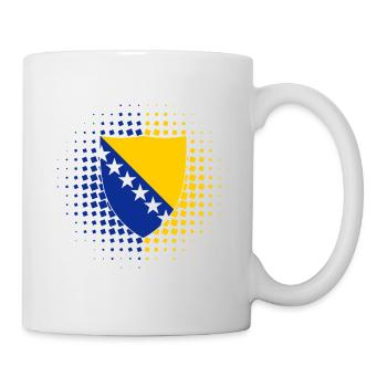 Bosnien - Tasse - Weiß - Rechts