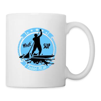 What`SUP. SUP Board Stand Up Paddling Sport - Mug - white - Right