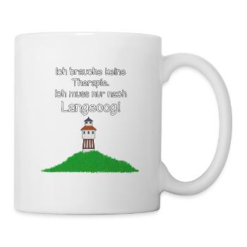 I just have to go to Langeoog! - Mug - white - Right