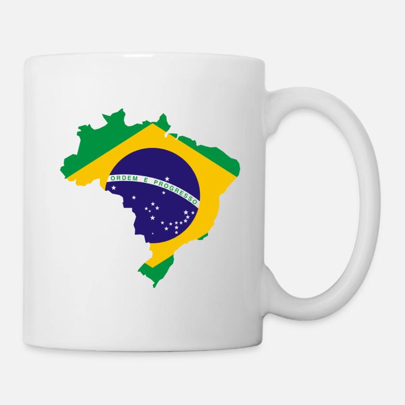 BRASILIEN - Tasse - Weiß
