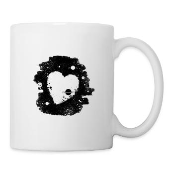Coeur de l'univers - Mug blanc - blanc - Droite