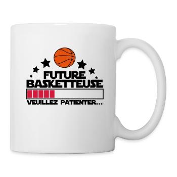 future basketteuse - Mug blanc - blanc - Droite