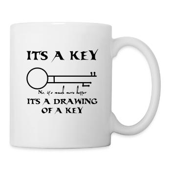 It sa key Jack Sparrow Pirates of the Caribbean Gift - Mug - white - Right