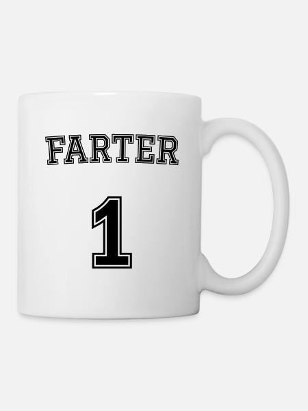 #1 Farter - Mug - white