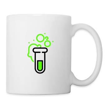 Trank mit grüner Säure - Tasse - Weiß - Rechts