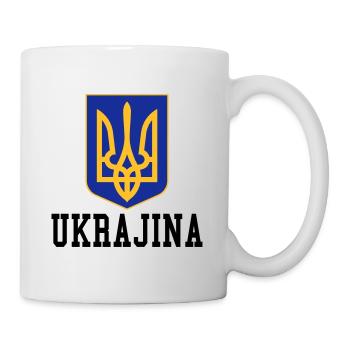 Ukraine - Tasse - Weiß - Rechts