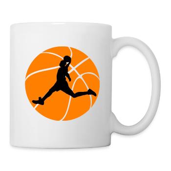 Idée cadeau basket - 14 SO - Mug blanc - blanc - Droite