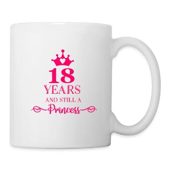 18 years birthday - Mug - white - Right