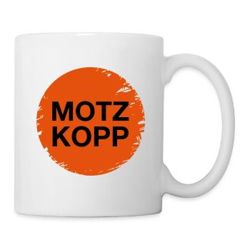 motzkopp motzen meckern - Tasse - Weiß - Rechts