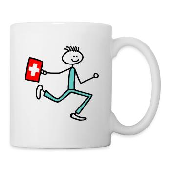 Arzt - Tasse - Weiß - Rechts