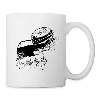 Burger - Mug blanc - blanc - Droite