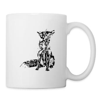 Renard - Mug blanc - blanc - Droite