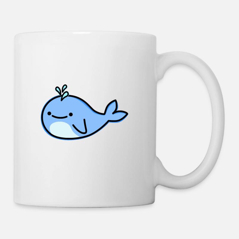 Süßer Wal - Tasse - Weiß