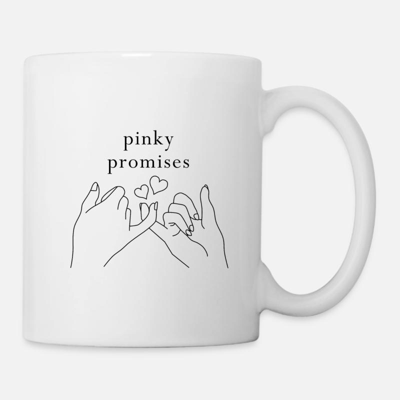 Pinky promesse - Mug blanc - blanc