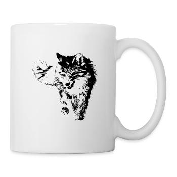 Renard - Mug blanc - blanc - Droite