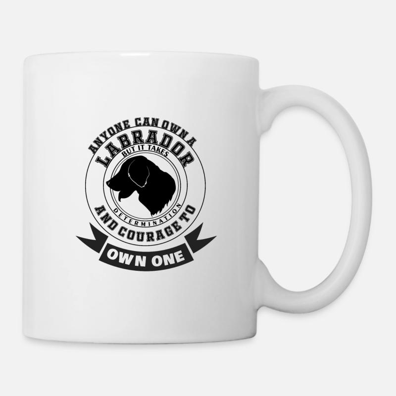 Labrador - Tasse - Weiß
