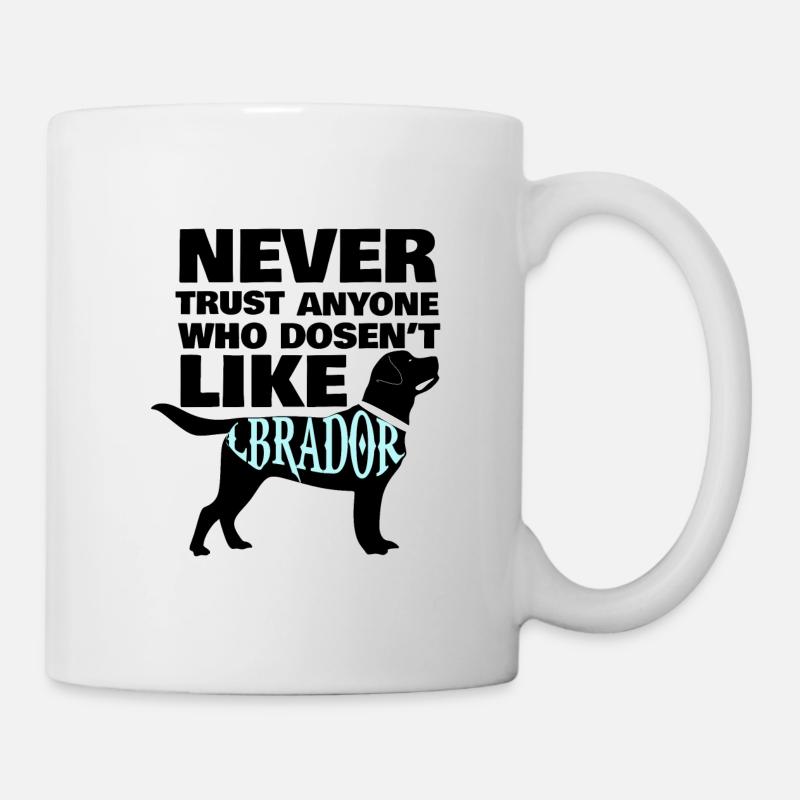 Labrador - Tasse - Weiß