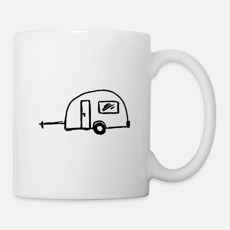 trailer - Mug - white