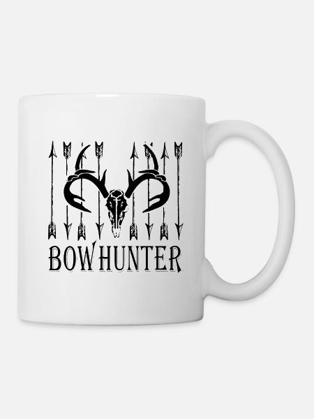 Bowhunter - Tasse - Weiß