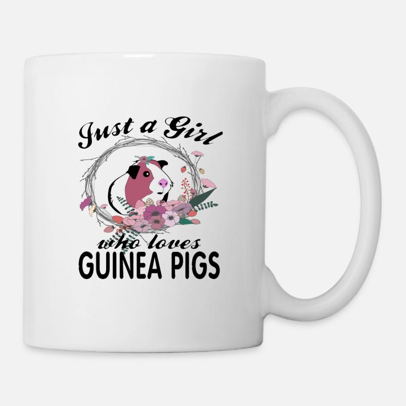 Cadeau cochon d'Inde - Mug blanc - blanc