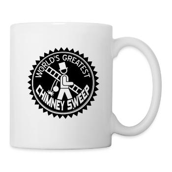 chimney sweeper - Mug - white - Right