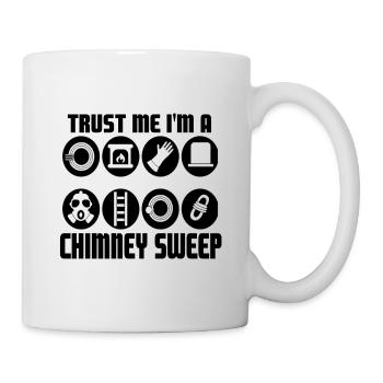 chimney sweeper - Mug - white - Right