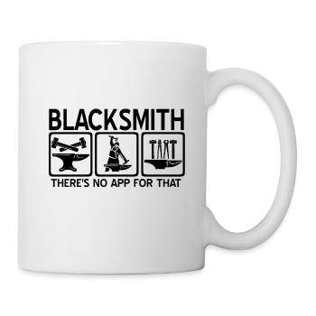 Cadeau de forgeron - Mug blanc - blanc - Droite