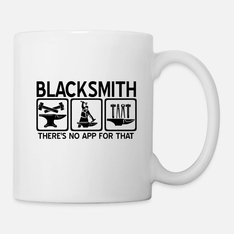 Cadeau de forgeron - Mug blanc - blanc