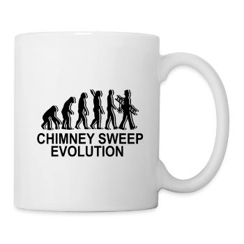 Schornsteinfeger - Tasse - Weiß - Rechts