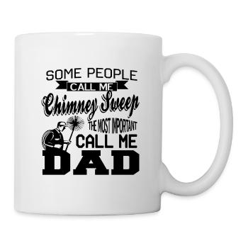 chimney sweeper - Mug - white - Right