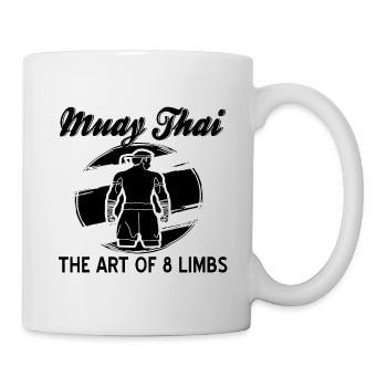 Muay Thai - Mug blanc - blanc - Droite
