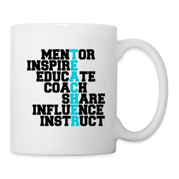 Sportlehrer - Tasse - Weiß - Rechts