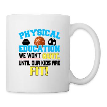 Sportlehrer - Tasse - Weiß - Rechts