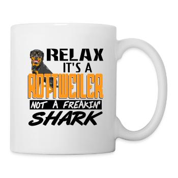 Rottweiler - Tasse - Weiß - Rechts