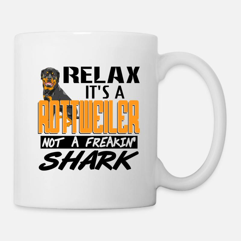 Rottweiler - Tasse - Weiß