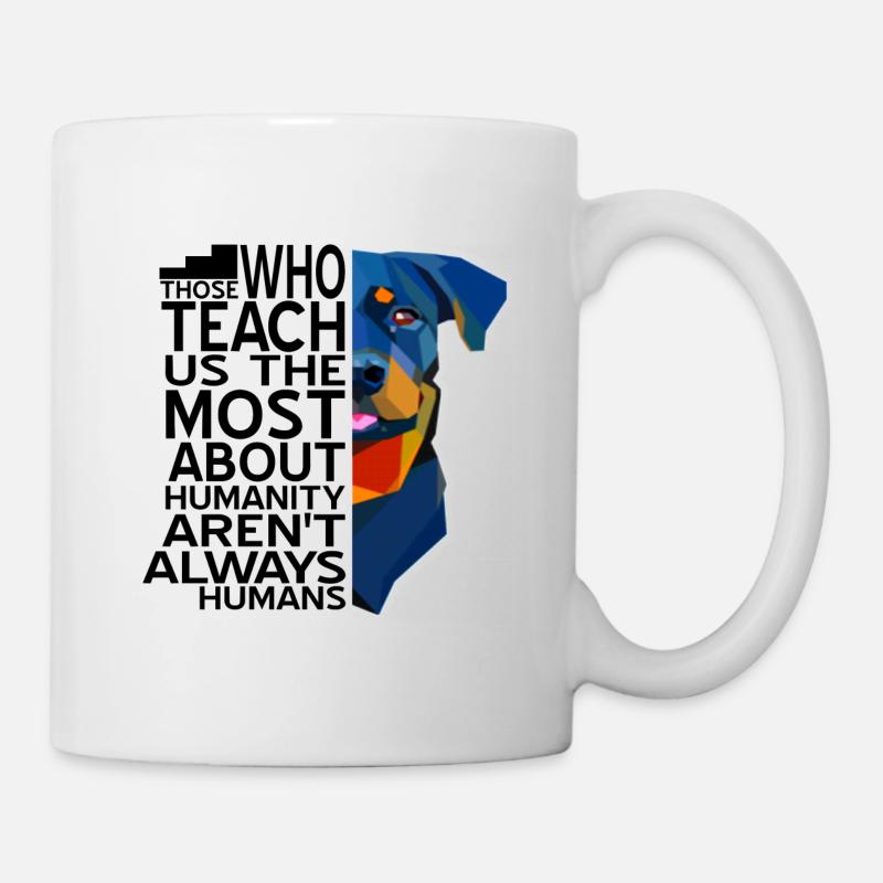 Rottweiler - Tasse - Weiß