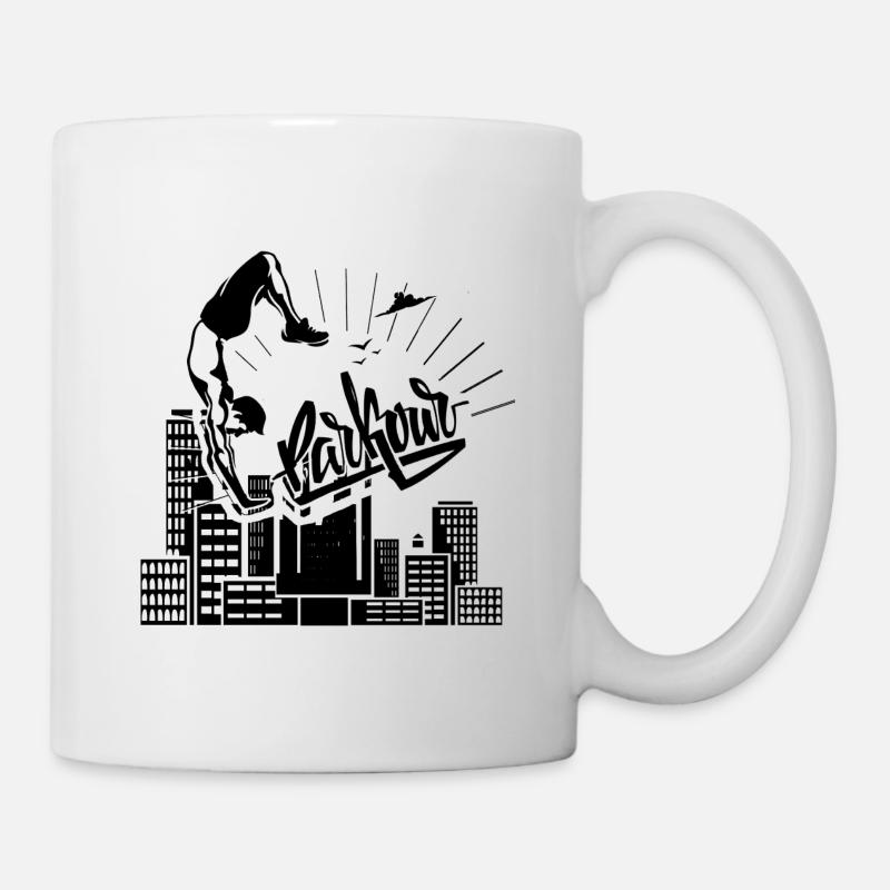 Parkour - Mug - white