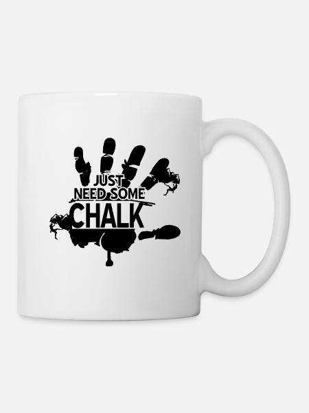Bouldering - Mug - white