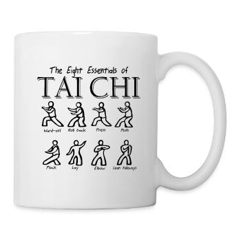 Tai Chi - Tasse - Weiß - Rechts