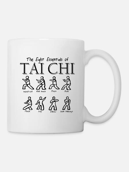 Tai Chi - Mug blanc - blanc