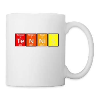 Le tennis - Mug blanc - blanc - Droite