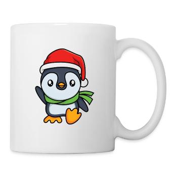 Penguin Noël - Mug blanc - blanc - Droite
