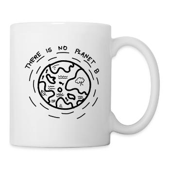 Il n'y a pas de planète B - Mug blanc - blanc - Droite
