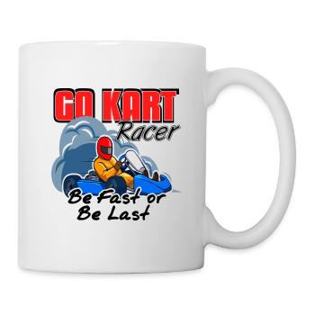 Go Kart - Tasse - Weiß - Rechts