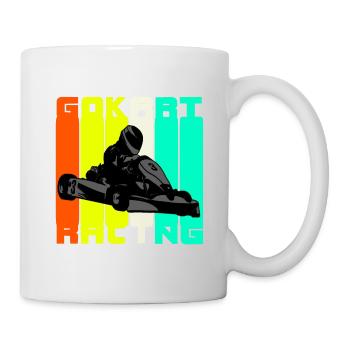Go Kart - Tasse - Weiß - Rechts