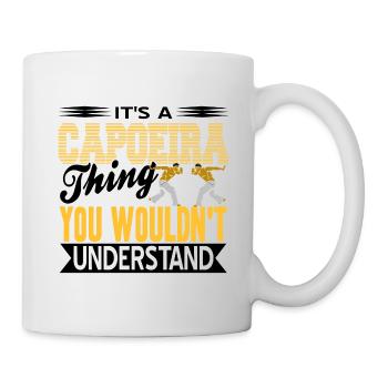 Capoeira - Tasse - Weiß - Rechts