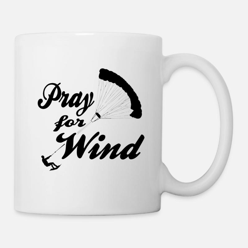 Kitesurfen - Tasse - Weiß