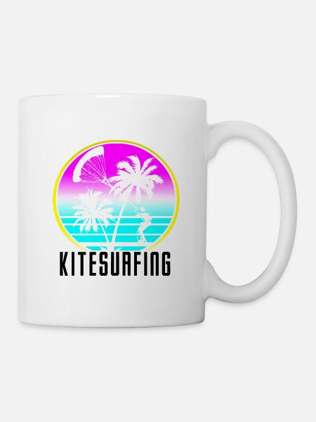Kitesurf - Mug blanc - blanc