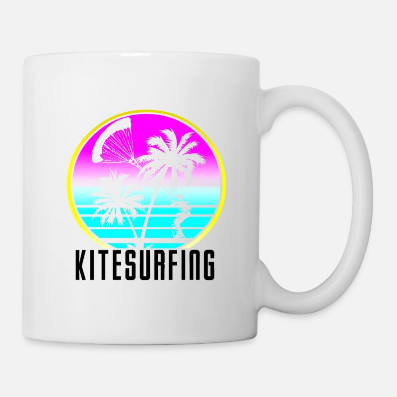 Kitesurf - Mug blanc - blanc