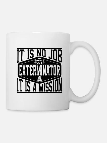 Kammerjäger - Tasse - Weiß